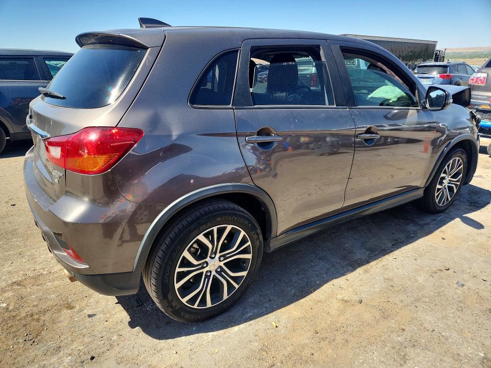 2019 Mitsubishi Outlander VIN JA4AP4AUXKU005771 COPART salvage auction — FRONT END, Nm - Cert Of Title-Salvage, sold $1,200 on 2026-07-13 (photo 3)