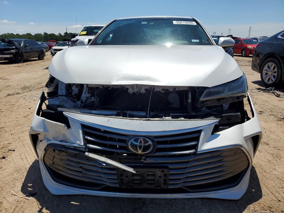 2019 Toyota Avalon VIN 4T1BZ1FBXKU037576 COPART salvage auction — FRONT END, Tx - Salvage Vehicle Title, sold $12,900 on 2026-08-21 (photo 5)