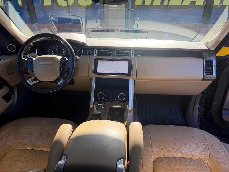 2019 Land rover RANGE ROVER VIN SALGS5RE5KA523427 COPART salvage auction — MINOR DENT/SCRATCHES, Tx - Certificate Of Title (P), sold $19,800 on 2026-07-02 (photo 9)