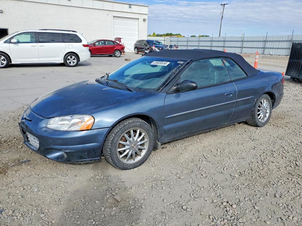 2002 Chrysler Sebring VIN 1C3EL65R02N350424 COPART salvage auction — UNDERCARRIAGE, Ut - Salvage Certificate, sold $200 on 2026-08-24 (photo 1)