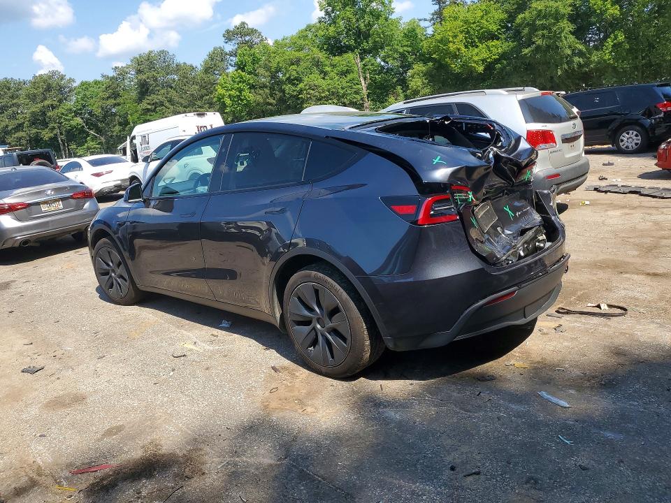 2025 Tesla VIN 7SAYGDEE3SA356280 COPART salvage auction — REAR END, Ga - Cert Of Title-Salvage, sold $12,300 on 2026-07-09 (photo 2)