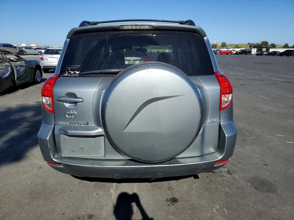 2006 Toyota VIN JTMBK31V165008652 COPART salvage auction — REAR END, Ca - Salvage Certificate, sold $650 on 2026-07-13 (photo 6)