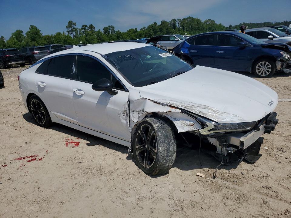 2022 Kia K5 VIN 5XXG64J25NG114473 COPART salvage auction — FRONT END, Tx - Salvage Vehicle Title, sold $2,200 on 2026-07-10 (photo 4)