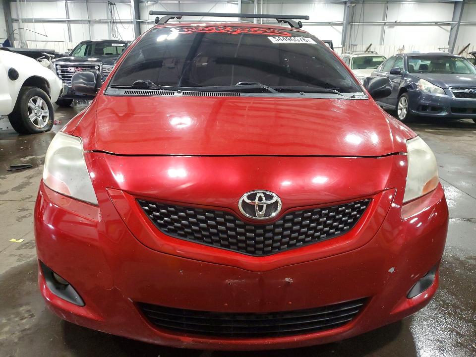 2010 Toyota Yaris VIN JTDBT4K3XA1370754 COPART salvage auction — REAR END, Mn - Cert Of Title-Prior Salvage, sold $1,700 on 2026-07-14 (photo 5)