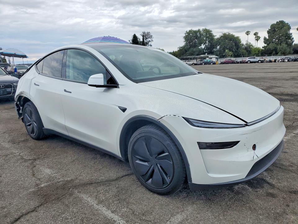 2026 Tesla Model y VIN 7SAYGDEE3TF347373 COPART salvage auction — REAR END, Ca - Salvage Certificate, sold $22,500 on 2026-07-24 (photo 4)