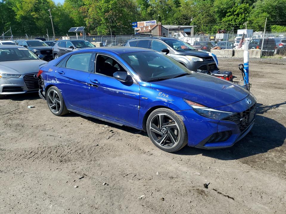 2023 Hyundai VIN KMHLR4AF1PU492128 COPART salvage auction — REAR END, Id - Salvage Certificate Of Title, sold $4,550 on 2026-07-14 (photo 4)