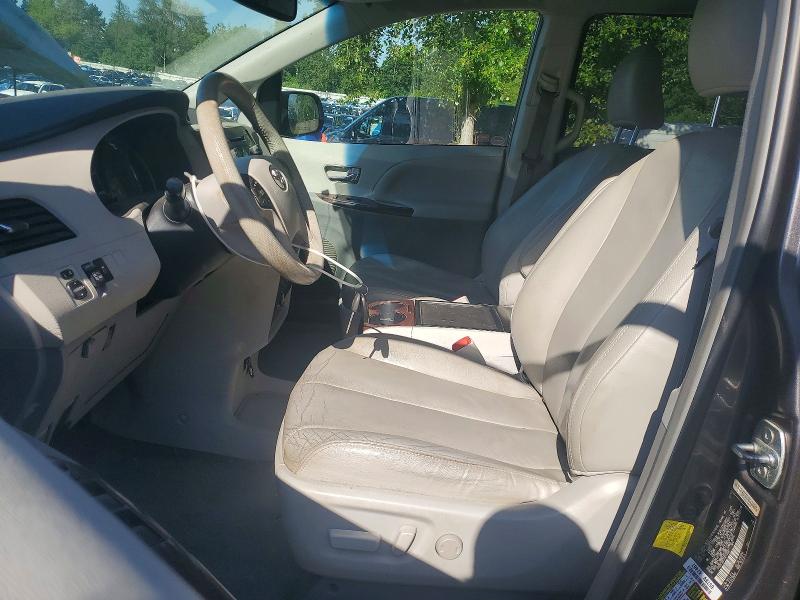 2012 Toyota Sienna VIN 5TDYK3DC3CS275687 COPART salvage auction — REAR END, Or - Salvage Title Certificate, sold $950 on 2026-07-13 (photo 7)