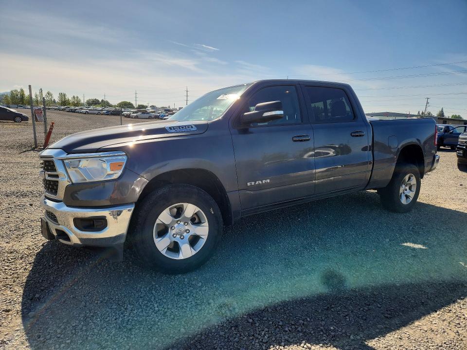 2022 Ram 1500 VIN 1C6RRFMG7NN195524 COPART salvage auction — SIDE, Or - Salvage Title Certificate, sold $6,100 on 2026-08-04 (photo 1)