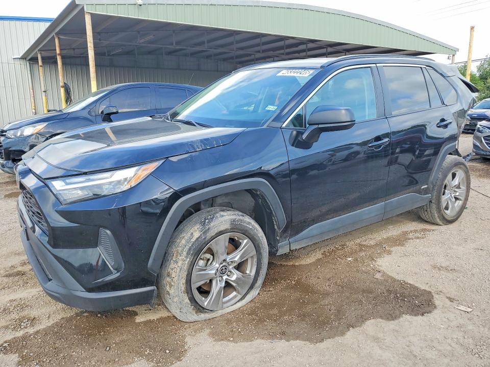 2024 Toyota Rav4 hybrid VIN 2T3LWRFV2RW222390 COPART salvage auction — REAR END, Tx - Certificate Of Title, sold $10,100 on 2026-07-02 (photo 1)