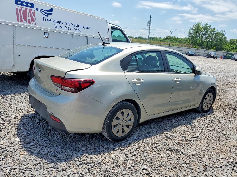 2018 Kia Rio VIN 3KPA24AB7JE064261 COPART salvage auction — REAR END, Ga - Cert Of Title-Salvage, sold $1,350 on 2026-07-28 (photo 3)