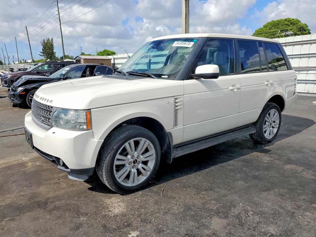 2010 Land Rover Range Rover VIN SALMF1D43AA308075 — COPART salvage auction photo