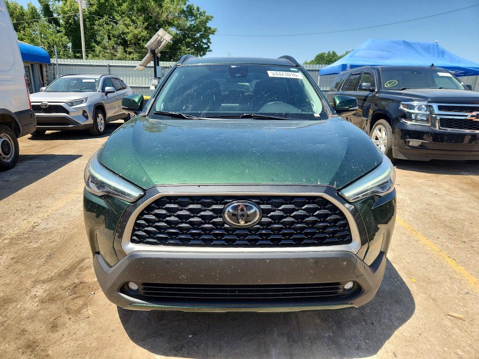 2022 Toyota VIN 7MUDAABG1NV007354 COPART salvage auction — HAIL, Ks - Cert Of Title-Salvage, sold $500 on 2026-07-29 (photo 5)