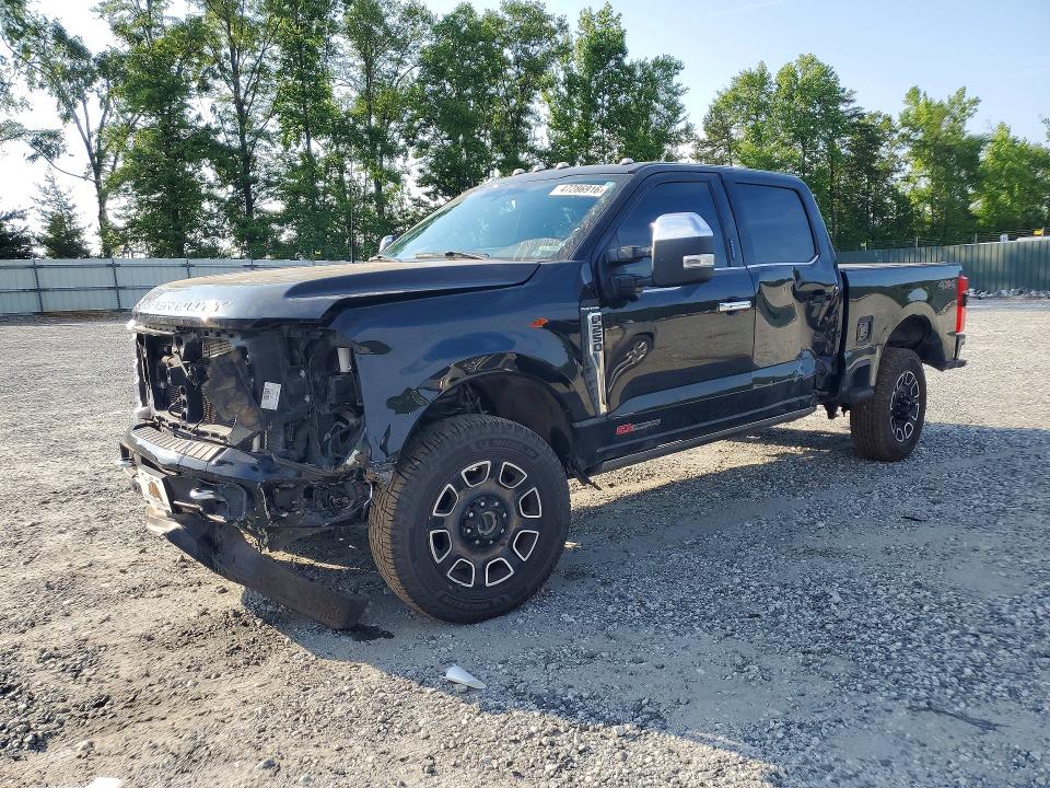 2024 Ford F-250 super duty VIN 1FT8W2BM8REE87638 COPART salvage auction — FRONT END, Nm - Cert Of Title-Salvage, sold $19,200 on 2026-07-29 (photo 1)