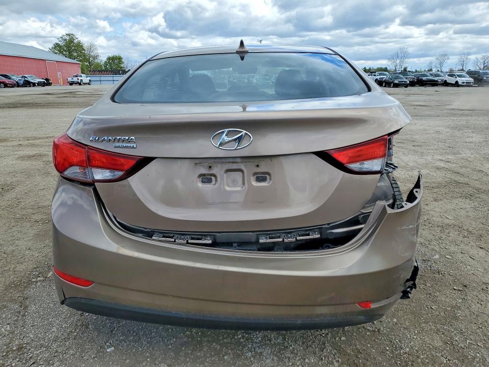 2015 Hyundai VIN KMHDH4AE2FU302494 COPART salvage auction — UNDERCARRIAGE, On - Permit Salvage, sold $575 on 2026-07-28 (photo 6)