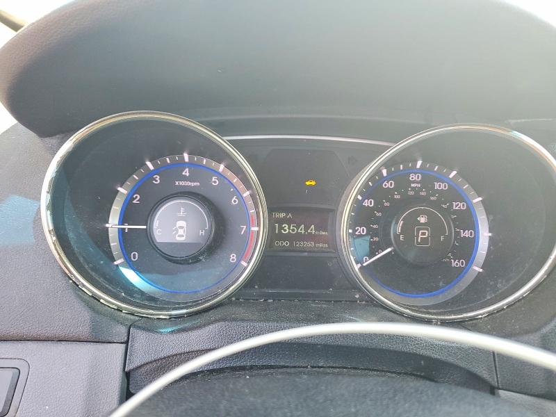 2011 Hyundai Sonata VIN 5NPEC4AC6BH221797 COPART salvage auction — SIDE, NJ - CERT OF TITLE-SALVAGE, sold $500 on 2026-07-10 (photo 9)