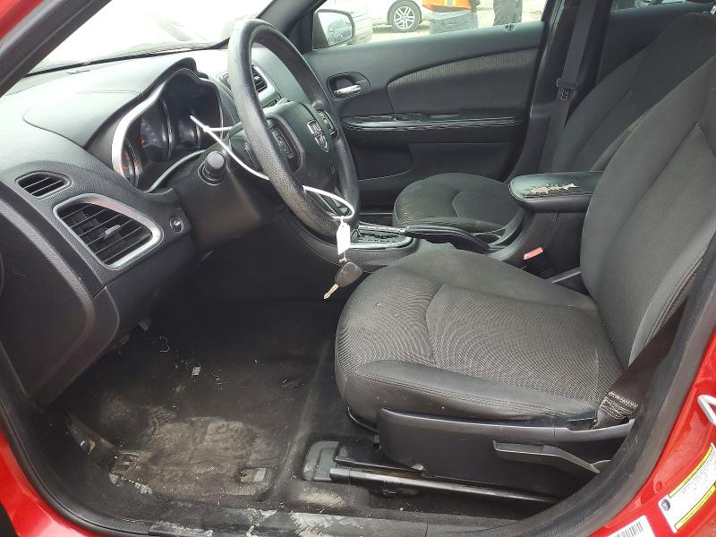 2014 Dodge Avenger VIN 1C3CDZAB4EN227017 COPART salvage auction — FRONT END, Ks - Cert Of Title-Salvage, sold $475 on 2026-07-09 (photo 7)