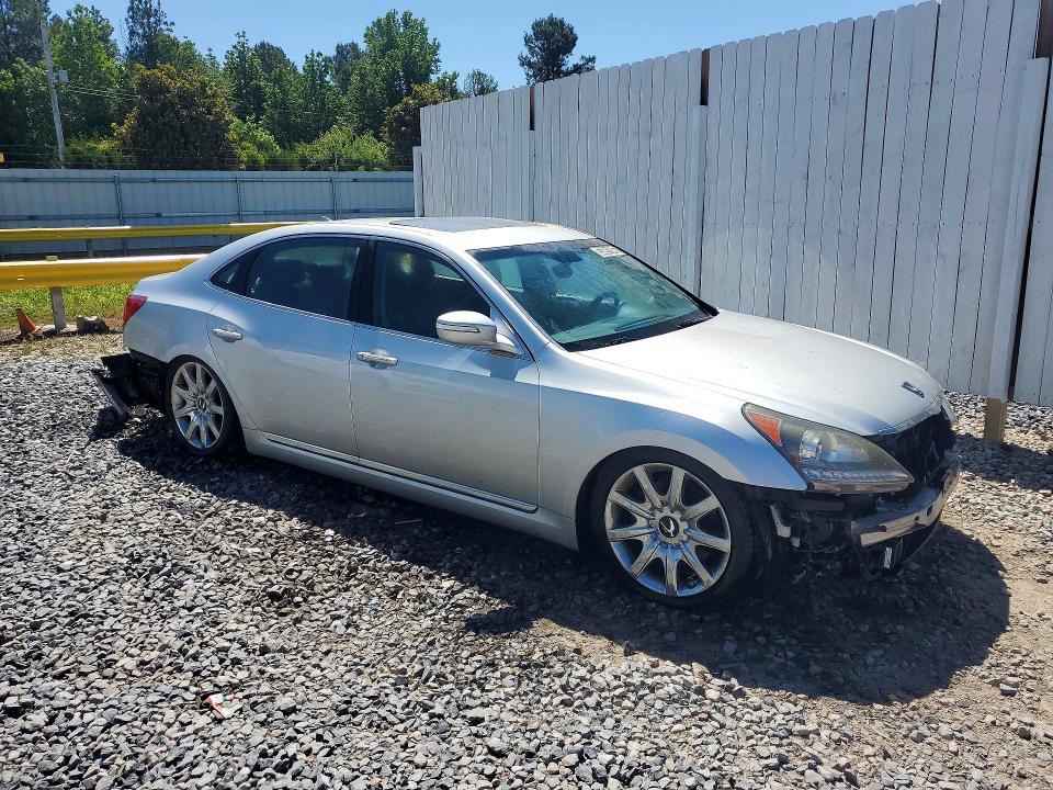 2011 Hyundai Equus VIN KMHGH4JF2BU029055 COPART salvage auction — ALL OVER, AR - CERTIFICATE OF TITLE, sold $175 on 2026-07-09 (photo 4)