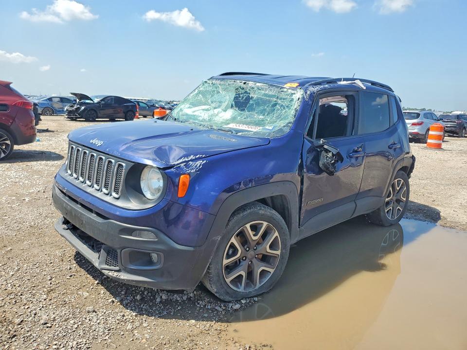 2017 Jeep VIN ZACCJABB3HPF13201 COPART salvage auction — REAR END, Tx - Salvage Vehicle Title, sold $725 on 2026-07-06 (photo 1)