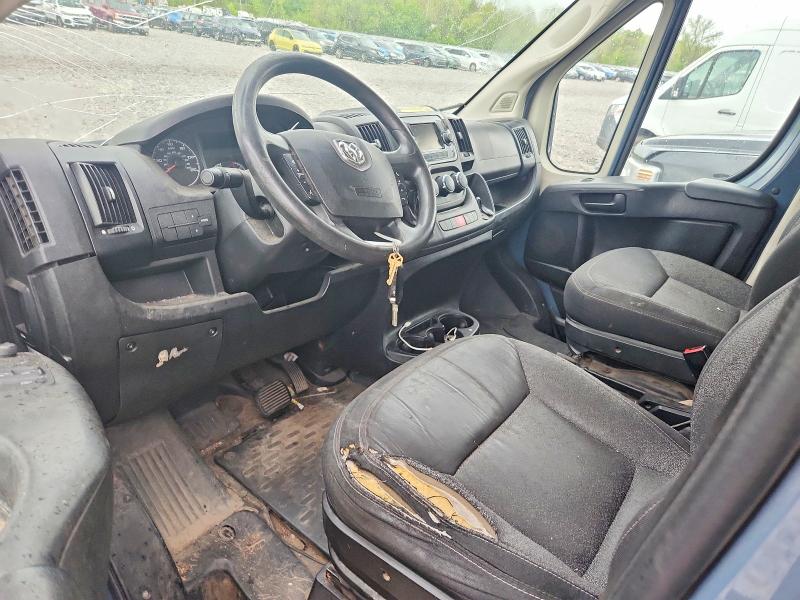 2019 Ram Promaster 2500 VIN 3C6TRVDG8KE515109 COPART salvage auction — FRONT END, Oh - Cert Of Title-Salvage, sold $1,050 on 2026-07-29 (photo 8)