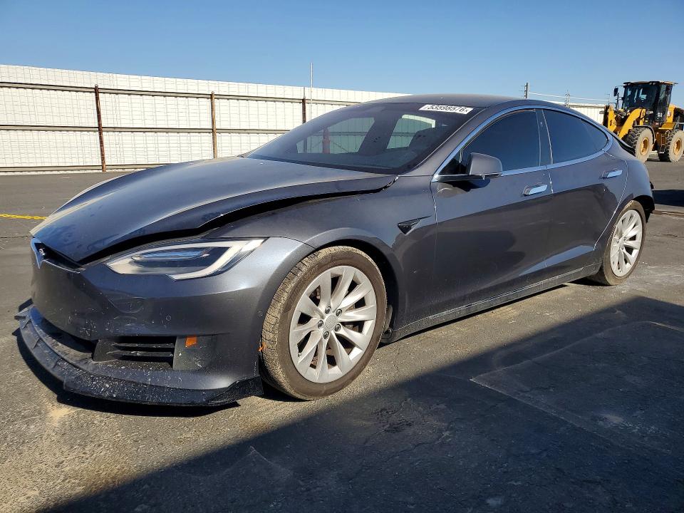 2017 Tesla Model s VIN 5YJSA1E21HF196002 COPART salvage auction — REAR END, Ca - Salvage Certificate, sold $4,800 on 2026-07-16 (photo 1)