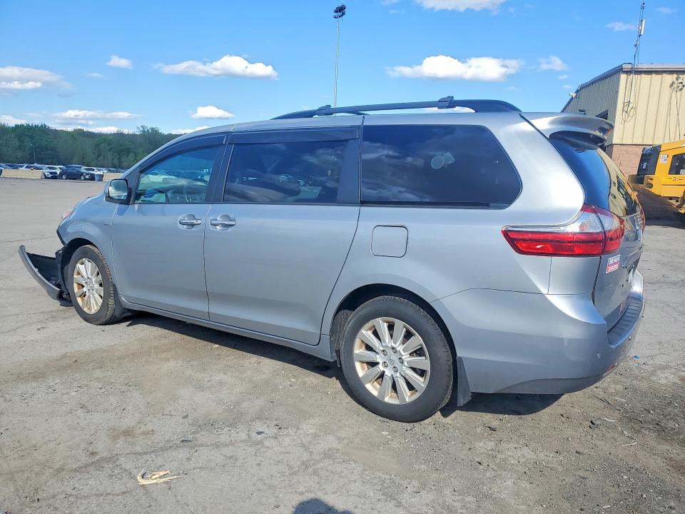 2016 Toyota Sienna VIN 5TDDK3DC1GS131253 COPART salvage auction — FRONT END, NY - MV-907A SALVAGE CERTIFICATE, sold $3,050 on 2026-07-02 (photo 2)