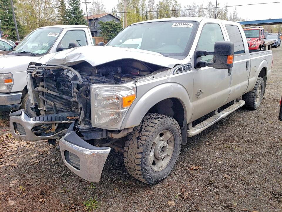 2012 Ford VIN 1FT7W2BT7CEC49645 COPART salvage auction — FRONT END, Ak - Bill Of Sale- Salvage, sold $3,250 on 2026-07-21 (photo 1)