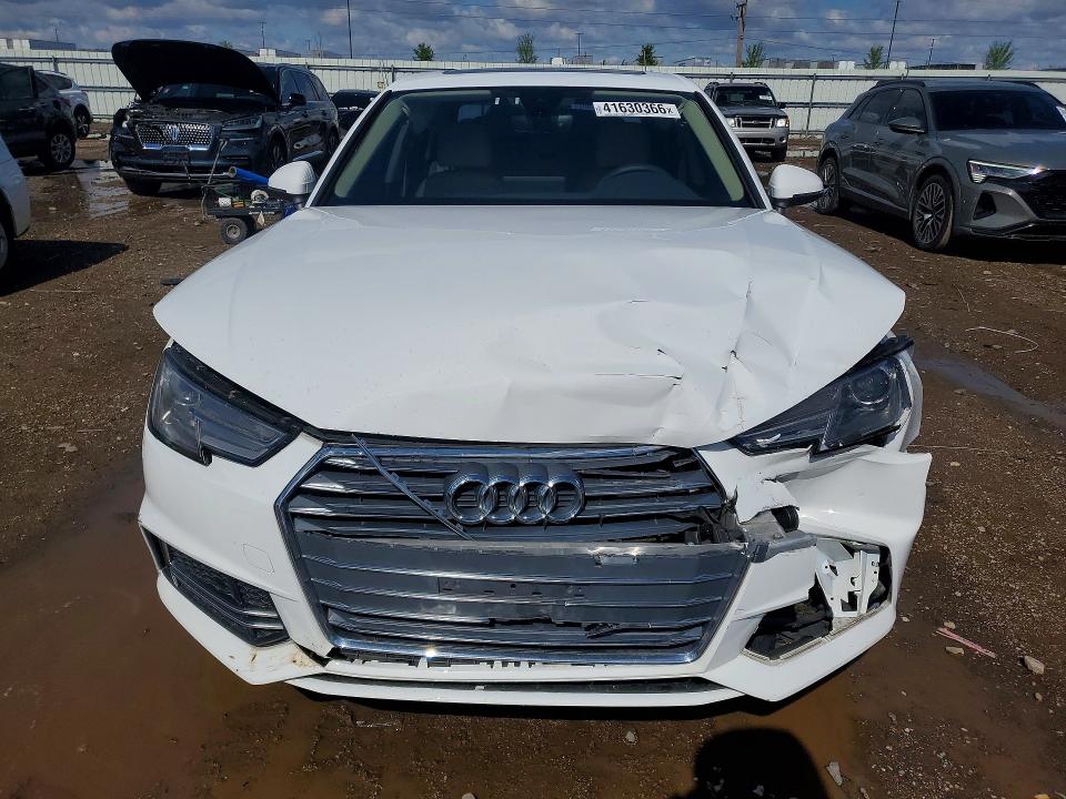 2018 Audi A4 VIN WAUKMAF47JN020065 COPART salvage auction — FRONT END, Il - Salvage Certificate, sold $2,500 on 2026-07-02 (photo 5)
