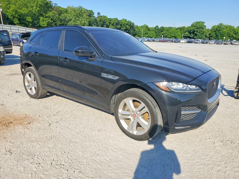 2017 Jaguar F-pace VIN SADCL2BV3HA097715 COPART salvage auction — REAR END, Nc - Salvage Certificate Of Title, sold $4,600 on 2026-07-22 (photo 4)