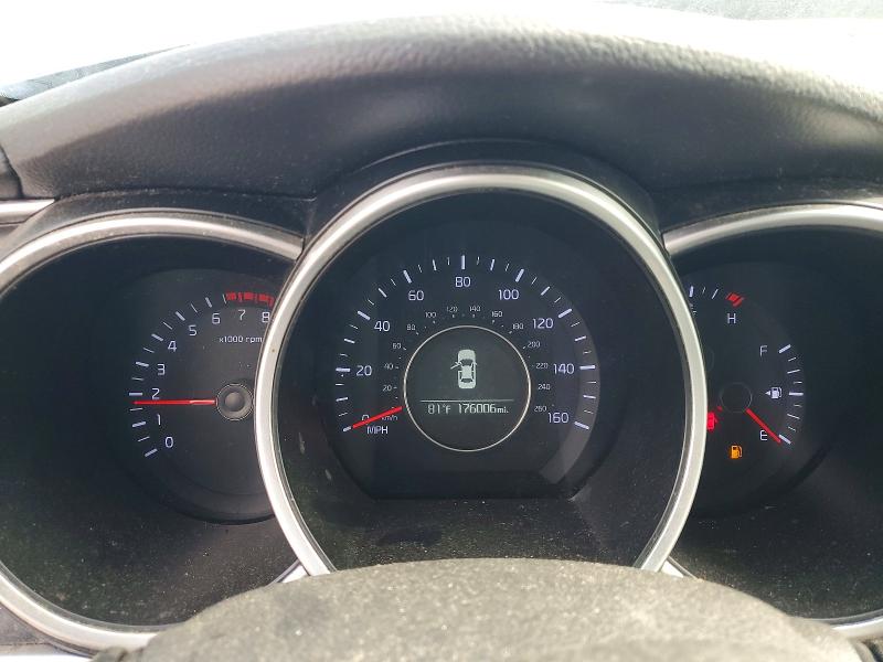 2015 Kia Optima VIN 5XXGN4A78FG413584 COPART salvage auction — FRONT END, Fl - Certificate Of Title (P), sold $625 on 2026-07-07 (photo 9)