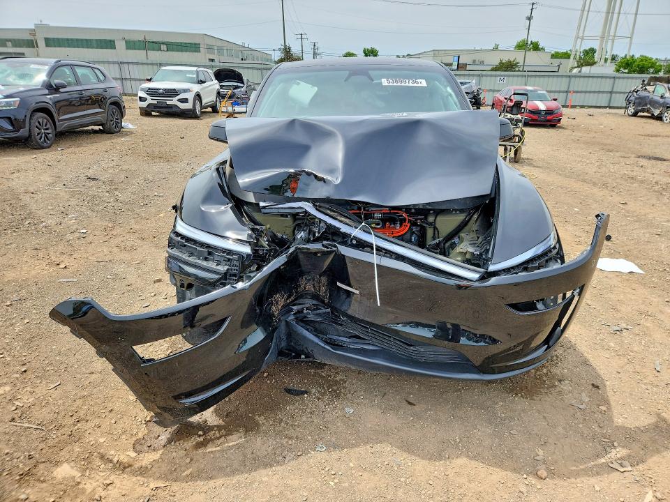 2026 Tesla Model y VIN 7SAYGDEE2TA470756 COPART salvage auction — FRONT END, Il - Salvage Certificate, sold $16,600 on 2026-07-22 (photo 5)