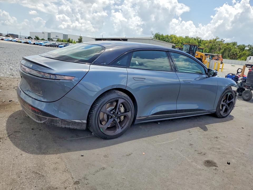 2026 Lucid Air VIN 50EA1GBA4TA005311 COPART salvage auction — FRONT END, Fl - Cert Of Title Slvg Rebuildable, sold $25,500 on 2026-07-20 (photo 3)