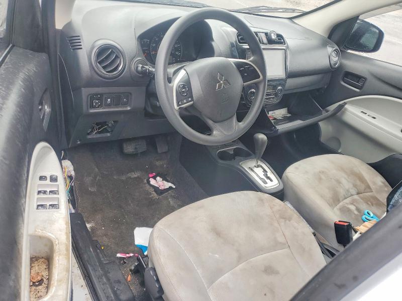 2022 Mitsubishi Mirage VIN ML32FUFJXNHF03533 COPART salvage auction — FRONT END, Oh - Certificate Of Title, sold $1,950 on 2026-07-06 (photo 8)