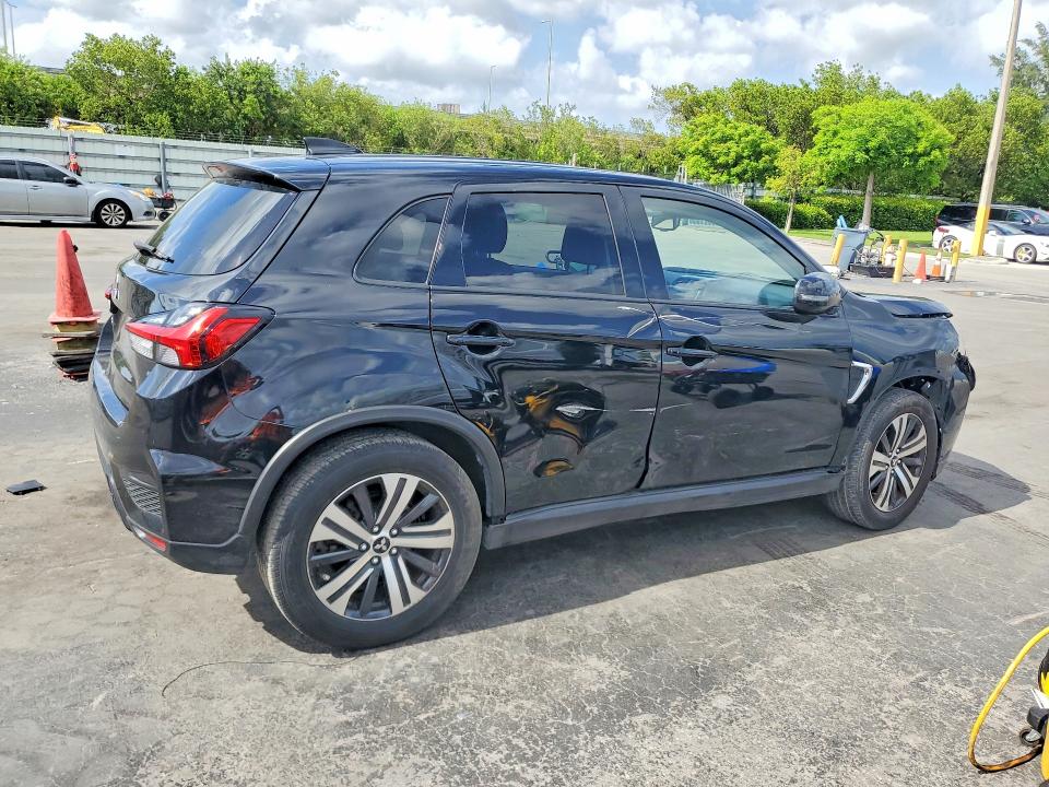 2020 Mitsubishi Outlander VIN JA4AR3AU8LU019206 COPART salvage auction — FRONT END, Fl - Certificate Of Destruction, sold $4,050 on 2026-07-27 (photo 3)