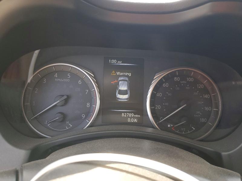 2019 Infiniti Q50 VIN JN1EV7AP6KM515949 COPART salvage auction — FRONT END, Ca - Salvage Certificate, sold $2,200 on 2026-07-23 (photo 9)