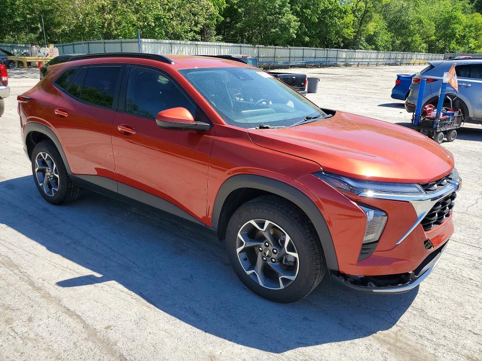 2024 Chevrolet Trax VIN KL77LHE20RC058715 COPART salvage auction — FRONT END, Oh - Cert Of Title-Salvage, sold $5,600 on 2026-07-23 (photo 4)
