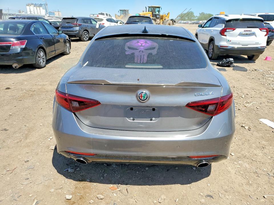 2017 Alfa romeo VIN ZARFAEBN3H7553750 COPART salvage auction — FRONT END, Wv - Salvage Certificate, sold $1,000 on 2026-07-10 (photo 6)