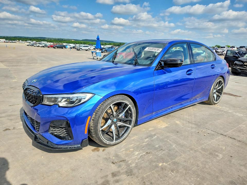 2020 BMW VIN WBA5U7C06LFH66265 COPART salvage auction — SIDE, Tx - Salvage Vehicle Title, sold $22,000 on 2026-08-17 (photo 1)
