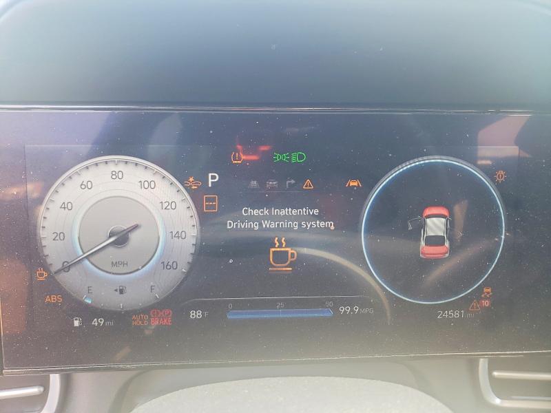 2025 Hyundai Elantra VIN KMHLS4DG9SU939242 COPART salvage auction — FRONT END, Ct - Cert Of Title-Salvage, sold $6,000 on 2026-07-17 (photo 9)
