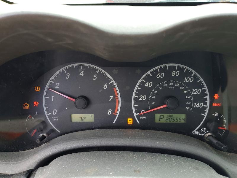 2010 Toyota Corolla VIN 1NXBU4EE5AZ223844 COPART salvage auction — FRONT END, Ma - Certificate Of Title, sold $1,650 on 2026-07-02 (photo 9)