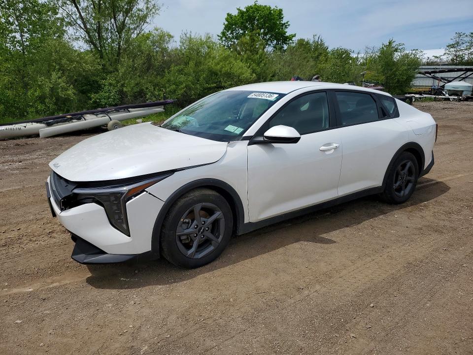 2025 Kia K4 VIN 3KPFT4DE9SE100297 COPART salvage auction — FRONT END, OH - CERT OF TITLE-SALVAGE, sold $6,100 on 2026-07-02 (photo 1)