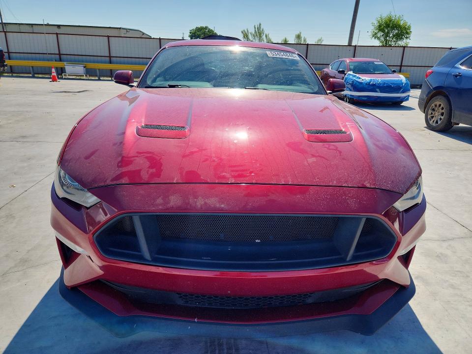 2019 Ford Mustang VIN 1FA6P8CF0K5157737 COPART salvage auction — HAIL, Tx - Certificate Of Title, sold $3,800 on 2026-07-10 (photo 5)