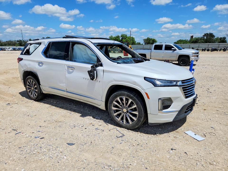 2023 Chevrolet Traverse VIN 1GNERKKW2PJ333224 COPART salvage auction — SIDE, TX - SALVAGE VEHICLE TITLE (P), sold $4,150 on 2026-07-02 (photo 4)