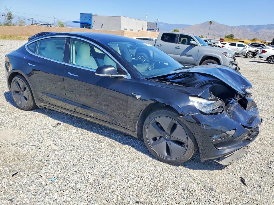 2018 Tesla Model 3 VIN 5YJ3E1EB4JF085801 COPART salvage auction — FRONT END, Ca - Salvage Certificate, sold $4,000 on 2026-07-15 (photo 4)