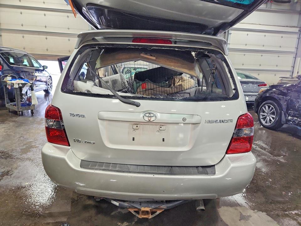 2007 Toyota Highlander VIN JTEEP21A570222172 COPART salvage auction — ALL OVER, Mn - Parts Vehicle Bill Of Sale, sold $250 on 2026-07-16 (photo 6)