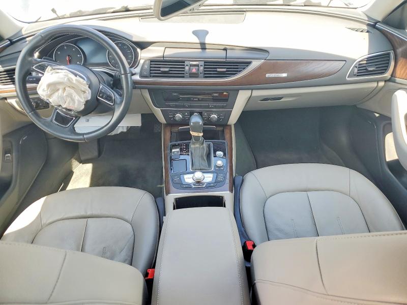 2016 Audi A6 VIN WAUFMAFCXGN081833 COPART salvage auction — FRONT END, Ca - Salvage Certificate, sold $6,500 on 2026-07-31 (photo 8)