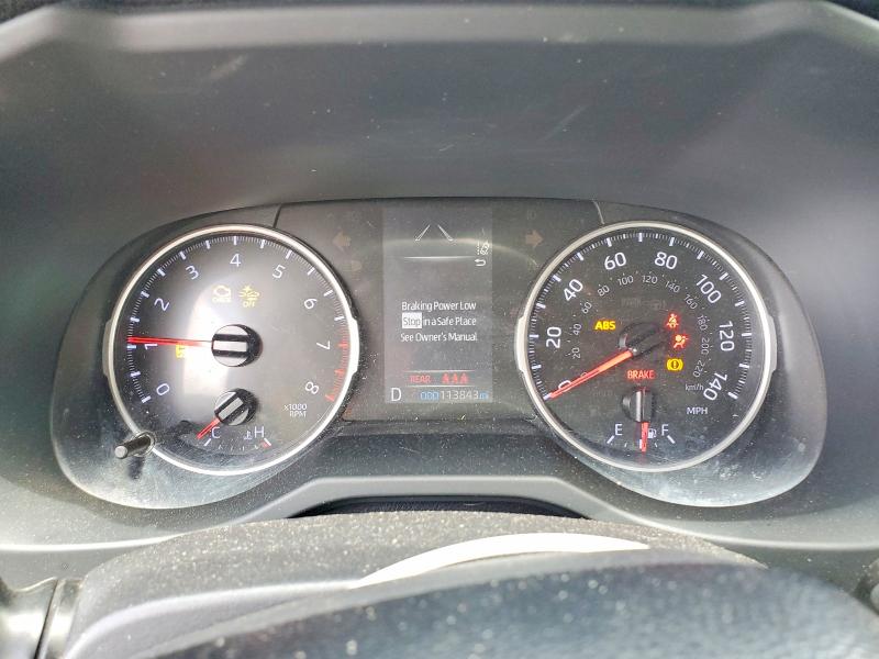 2019 Toyota Rav 4 VIN JTMH1RFV6KJ004493 COPART salvage auction — FRONT END, Fl - Cert Of Title Slvg Rebuildable, sold $6,400 on 2026-07-06 (photo 9)