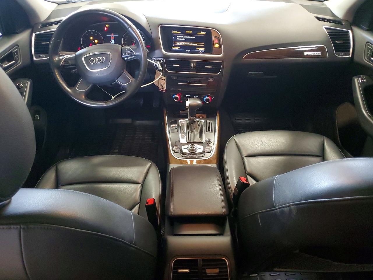 2017 Audi Q5 VIN WA1C2AFP4HA094918 COPART salvage auction — Front End, AR - CERT OF TITLE-SALVAGE, sold $3,150 on 2026-07-01 (photo 8)