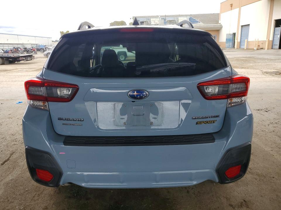 2021 Subaru Crosstrek VIN JF2GTHRC7MH247400 COPART salvage auction — FRONT END, CA - SALVAGE CERTIFICATE, sold $6,500 on 2026-07-07 (photo 6)