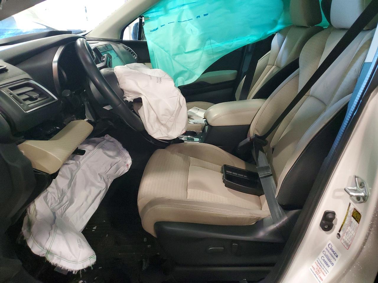 2022 Subaru Ascent VIN 4S4WMACD6N3446450 COPART salvage auction — Front End, PA - CERTIFICATE OF SALVAGE, sold $2,050 on 2026-09-08 (photo 7)