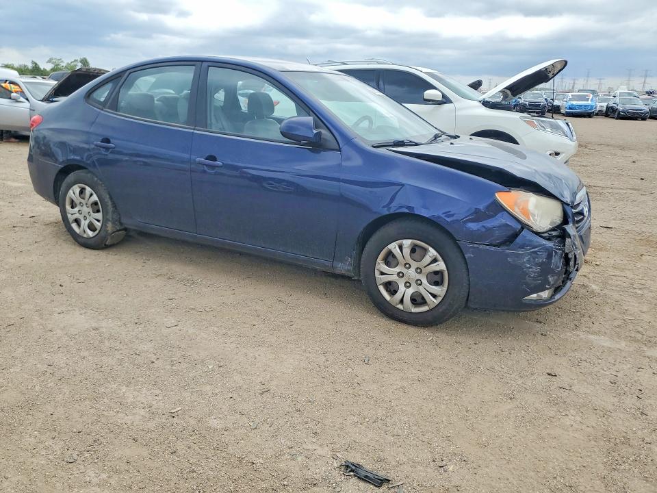 2010 Hyundai Elantra VIN KMHDU4AD6AU884949 COPART salvage auction — FRONT END, Il - Salvage Certificate, sold $300 on 2026-07-14 (photo 4)